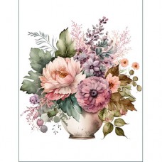 FLORAL BEAUTIES GREETING CARD Arrangement 6